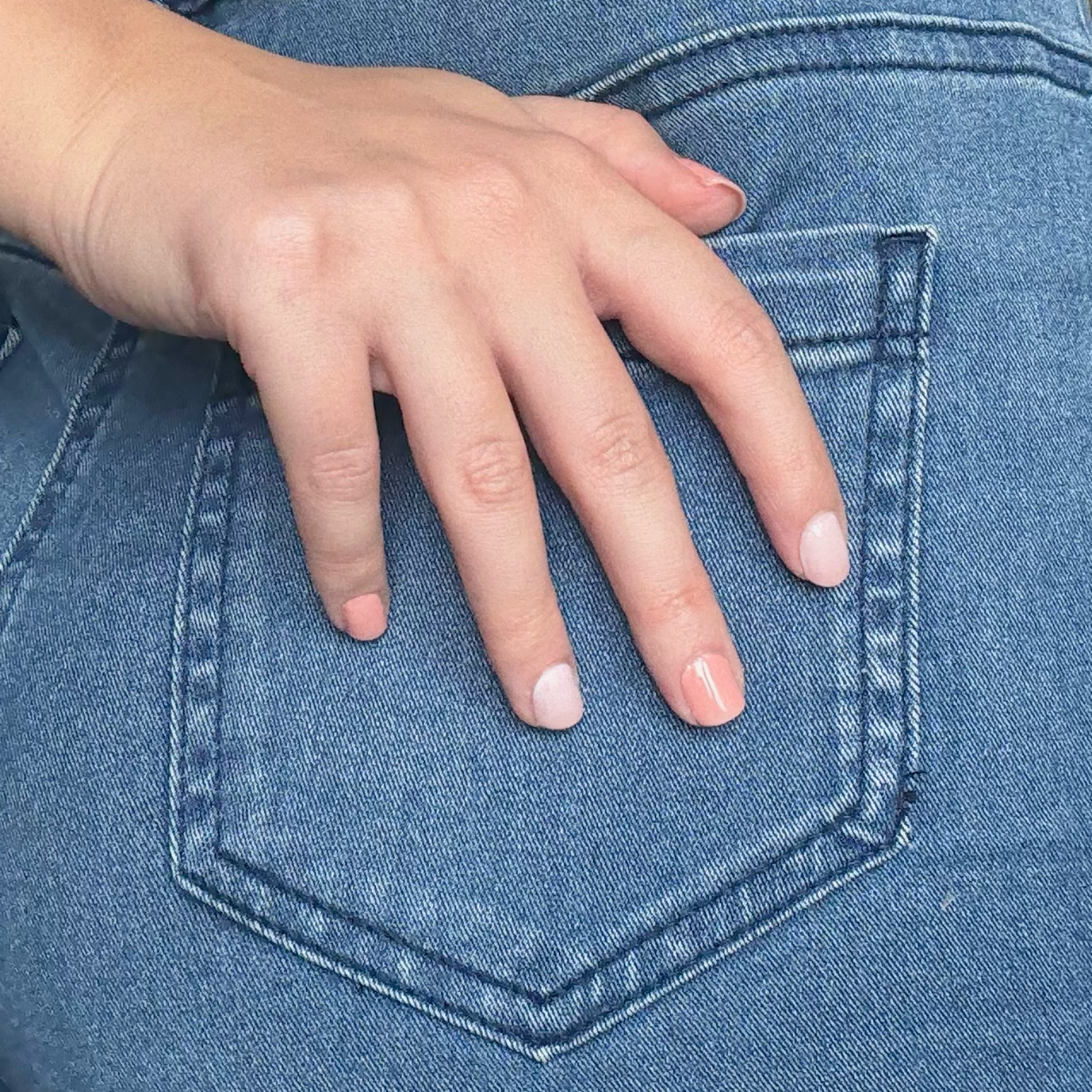 Unghie francesi sfumate